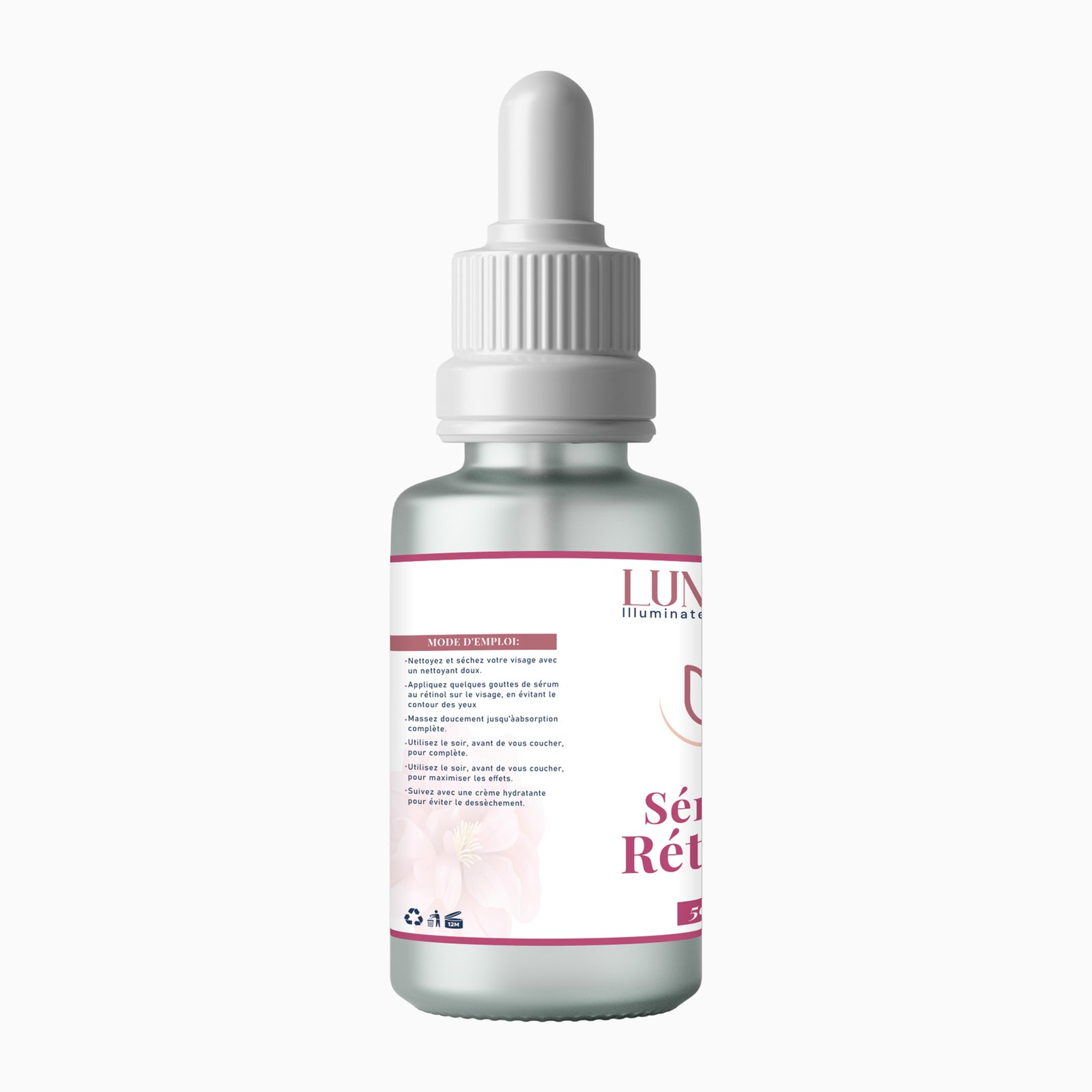 Sérum Rétinol Lunara 50 ml – Soin Anti-Âge, Éclat & Taches - Image 3