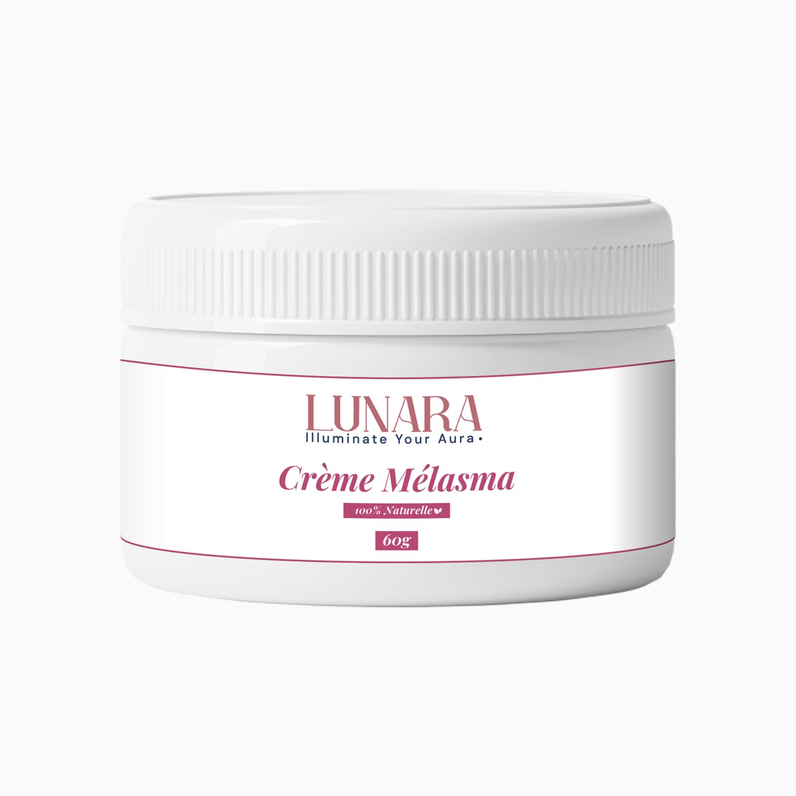 Étiquette complète de la Crème Mélasma Lunara 60 g